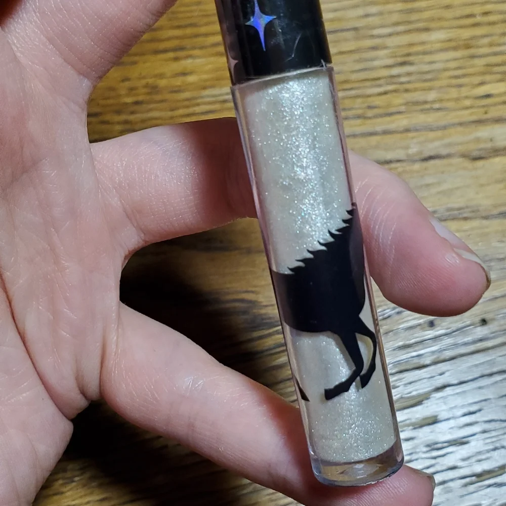 Blackheart UNICORN MAGIC Lip Gloss White Shimmer